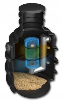 Separator ropopochodnych oleju 1,5l/s bez osadnika