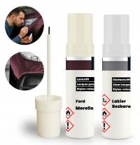 Zaprawka FORD MORELLO Zestaw 2w1: Lakier Bazowy + Bezbarwny z Pędzelkiem