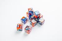 Gamegenic: Galaxy Series - D6 Dice Set (16 mm) - Mars