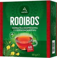 Astra Rooibos 60 чайных пакетиков экспресс красноклювый