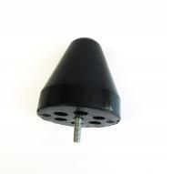 Odboje odbój odbojnik gumowy DUŻY 1 ŚRUBA 15CM