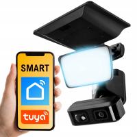 Zewnętrzna Kamera Solarna WiFi Full HD 2MP Tuya Spacetronik czujnik ruchu
