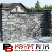 Bloczek łupany 38x22x16cm pustak na ogrodzenie betonowe Kostbet Śląsk Opole