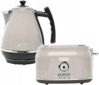 Toster + Czajnik Dorset HAD206558 + Cotswold HAD209221 srebrny/szary 815 W