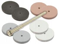 НАБОР РЕЗИНОК ДЛЯ ПОЛИРОВКИ ФАРФОРА GPK. ПОЛИРОВАЛЬНЫЕ ЛАСТИКИ