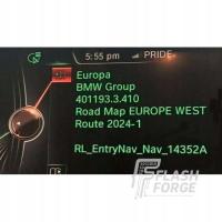 Mapa do nawigacji Europa BMW EntryNav