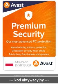 Avast Premium Security 10 stanowisk / 1Rok