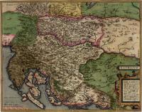 Хорватия карта 1592r. M26