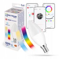 Easy Smart - Żarówka LED Bluetooth Mesh E14 świeczka RGB+CT RGBW