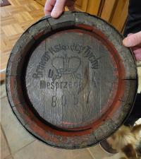 Бочка княжеская пивоварня Тыхы непроданная 8957 красивое состояние ! В коллекцию !