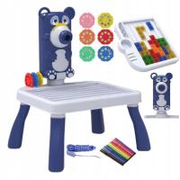 Проектор для обучения рисованию 48 картинок подарок для 3 4 5 6 лет