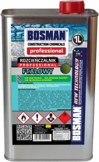 Rozcieńczalnik Ftalowy Bosman 1L opakowanie metalowe
