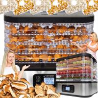 Suszarka spożywcza do żywności grzybów ziół owoców warzyw timer! 400 W