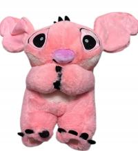 MASKOTKA STITCH MIŚ SZUMIĄCY ODDYCHAJĄCY PRZYTULANKA ODDYCHAJĄCA USPOKAJACZ