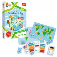 GRA EDUKACYJNA PAŃSTWA I FLAGI MISTRZ WIEDZY 01953 TREFL