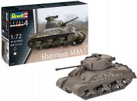 Модель модели Revell Sherman M4A1