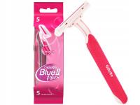 GILLETTE LADY BLUE II WOMAN JEDNORAZOWA GOLARKA Z PASKIEM NAWILŻAJĄCYM x5