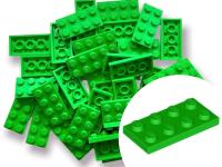 LEGO 3020 PLATE 2x4 Płytka Zielony Bright 10 sztuk