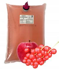 Sok jabłko-CZERWONA PORZECZKA 100% 5l (Bag in Box)