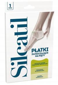 Silcatil лепестки отшелушивающие для пятки 1 пара маска для гладких ног ухоженные