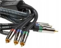 Kabel ComponentVideo 3xRCA-3xRCA Profigold OxyPure