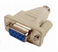 Adapter przejściówka gniazdo DB9 RS232 COM - wtyk PS/2