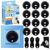 Zabezpieczenia Do Gniazdek Kontaktów Zaślepki 12+3 Klucze Zatyczki Z Bolcem