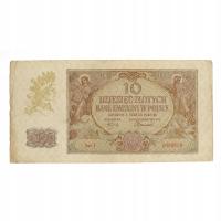 Generalna Gubernia - Bank Emisyjny - 10 zł - 1940 r ser. J