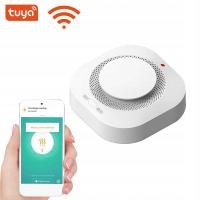 Tuya Zigbee WiFi czujnik dymu detektor dymu inteligentny wykrywacz pożaru