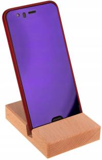 PODSTAWKA POD TELEFON UCHWYT STOJAK DREWNIANA