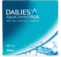 Soczewki jednodniowe Dailies Aqua Comfort Plus 90 szt. moc -01,75