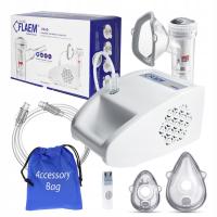 ИНГАЛЯТОР ПОРШНЕВОЙ НЕБУЛАЙЗЕР ДЛЯ ДЕТЕЙ И ВЗРОСЛЫХ FLAEM 4NEB 4УРОВНИ