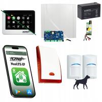 SYSTEM ALARMOWY ROPAM WIFI 2x CZUJNIK PET BOSCH PROFESJONALNY ALARM LTE GSM