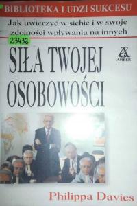 Siła twojej osobowości - Philippa Davies