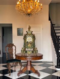 Zegar boulle 110cm Pałacowy figuralny