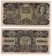 AUSTRIA 1945 100 SCHILLING