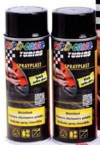 2x400ml ELASTYCZNA GUMA W SPRAYU czarny MOTIP