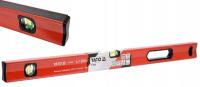 POZIOMNICA MAGNETYCZNA PROFIL ALUMINIOWY DWIE LIBELLE 80cm YATO YT-30062