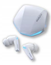Słuchawki bezprzewodowe douszne gamingowe bluetooth białe Lenovo GM2 Pro