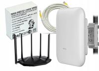 Nokia 4G05-B Router 4G LTE na kartę SIM z Anteną Zewnętrzną agregacją 300Mb + Access Point, Router Tenda TX2 Pro 802.11ax (Wi-Fi 6)