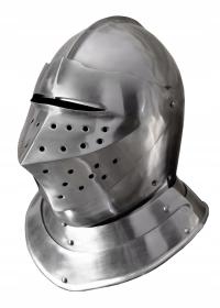 Рыцарский шлем, козырек, сталь 1,2 мм