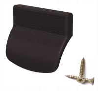 Klamka uchwyt pochwyt brązowy drzwi balkonowych balkonu