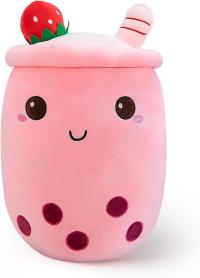 Maskotka pluszak zabawka bubble tea kawaii dla dzieci miękka 35 cm