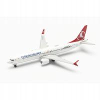 MODEL BOEING B737 MAX 9 TURKISH AIRLINES TC-LYB 1:500