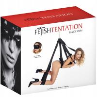 Секс-качели, подвешенные к потолку для разных любовных поз