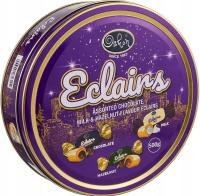 Puszka 500g Cukierki Eclairs Mix Smaków Puszka 500g Na Prezent czekolada