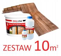 Deska Elewacyjna Elastyczna Deski Imitacja Drewna ZESTAW 10M2