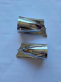 Płetwy tłumik rybki chromowane chrom IŻ-49, IŻ-350