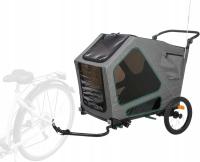 TRIXIE przyczepka rowerowa przyczepa na rower wózek do roweru psa L do 45kg