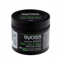 SYOSS MAX HOLD WAX 150ml wosk do stylizacji włosów